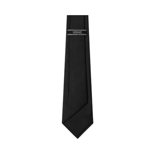 Versace Medusa-Head Pointed Tip Tie