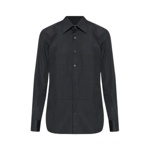 Tom Ford Pintuck Poplin Shirt