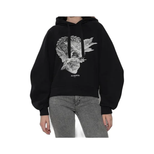 Allsaints Mysterie Back-Zip Hoodie
