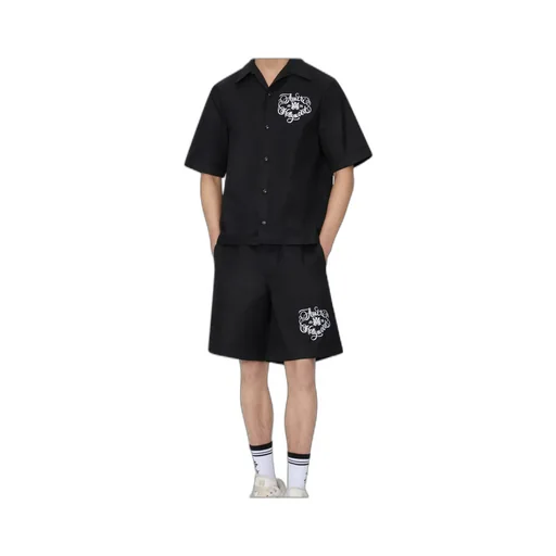 Collared Short-Sleeved Shirt