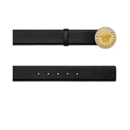 Versace La Medusa Embellished Belt