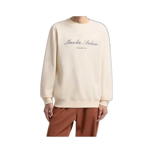 Moncler Logo Patch Crewneck Sweatshirt