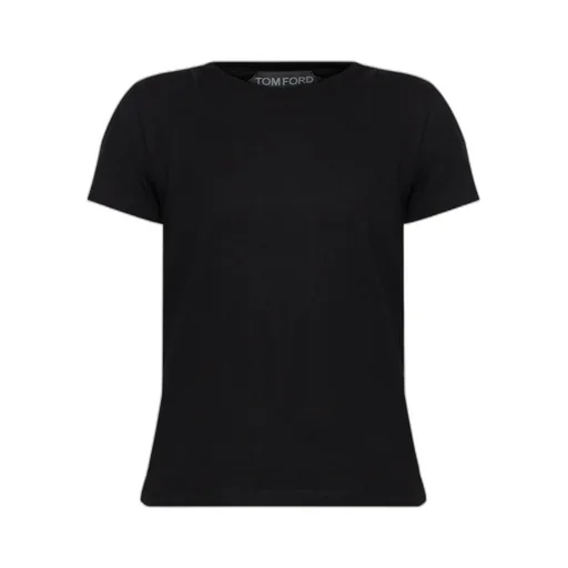 Tom Ford Logo-Embroidered Crewneck T-Shirt