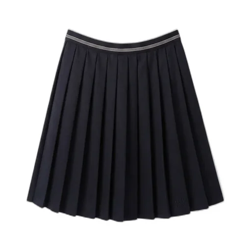 Velour Midi-Skirt