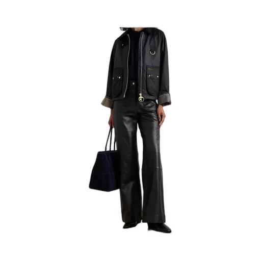 Kearton Two-Tone Corduroy-Trimmed Waxed Cotton Jacket