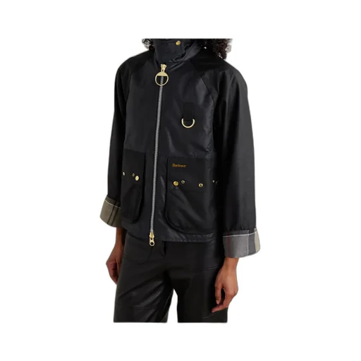 Kearton Two-Tone Corduroy-Trimmed Waxed Cotton Jacket