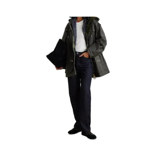 Aberford Hooded Waxed-Cotton Jacket
