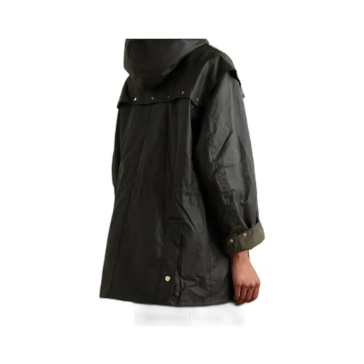 Aberford Hooded Waxed-Cotton Jacket