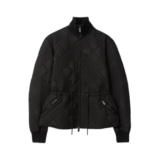 Micro Check-Stitch Nylon Wakerley Jacket