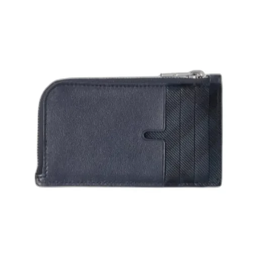 Burberry Pop Check Zip Card Case