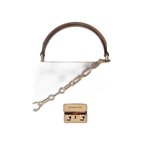 Tribeca Chain-Detail Crossbody Bag