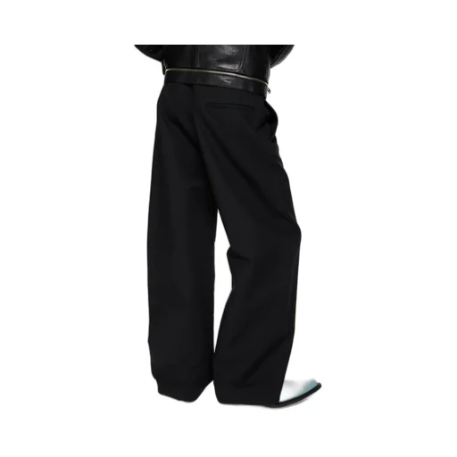 Casual Pants With Belt Loops