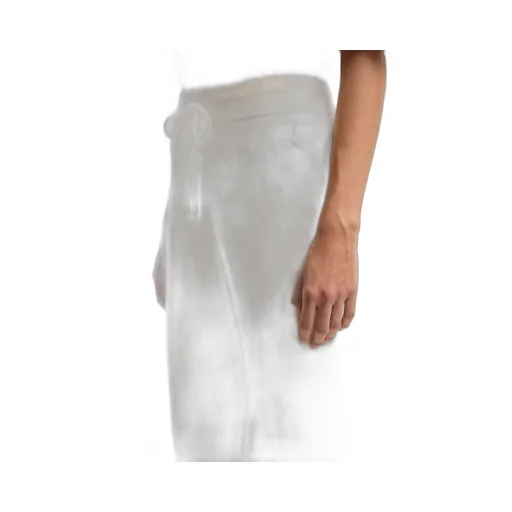 Wool & Cashmere Blend Cropped Jogging Trousers