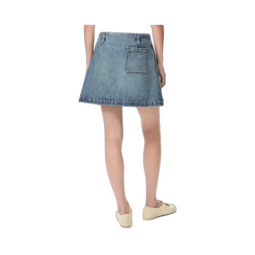 Loewe Mini Denim Skirt