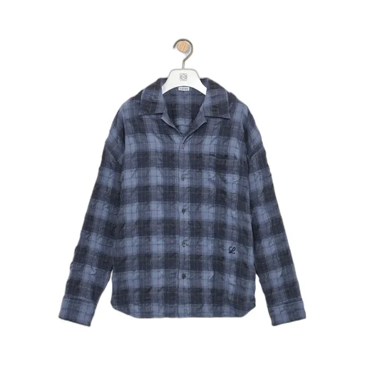 Loewe Crinkled Flannel Shirt