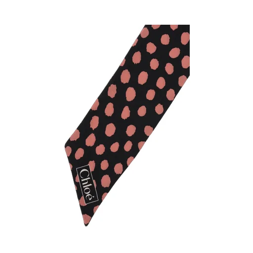 Chlo Spotted Bandeau Scarf