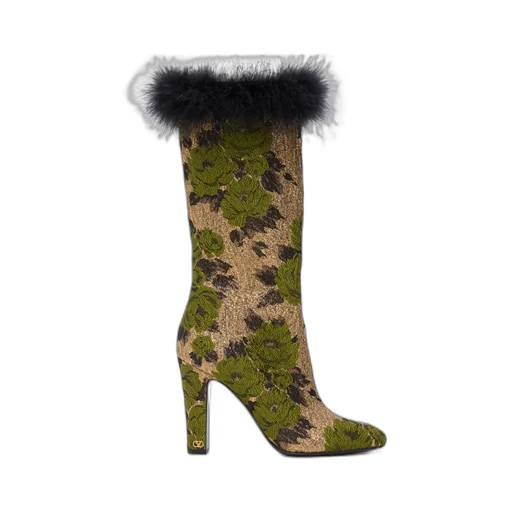 High-Heeled Ankle Boots