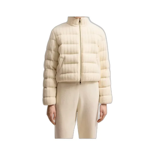 Wool & Cashmere Blend Padded Cardigan