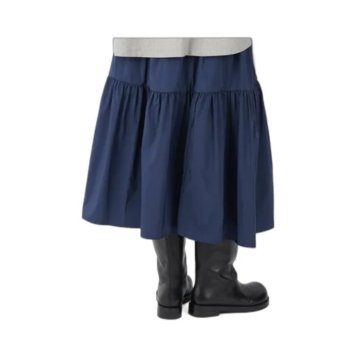 Floral Detail Midi Skirt