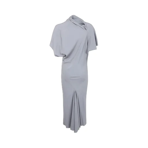Draped Midi Dress