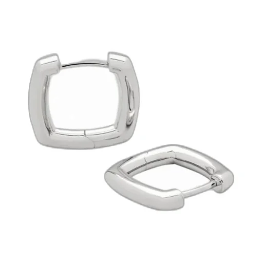 Frame Hoop Small Silver
