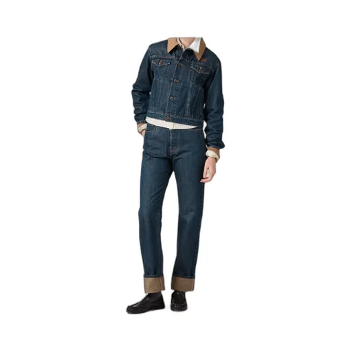 Miu Miu Button-Up Denim Jacket