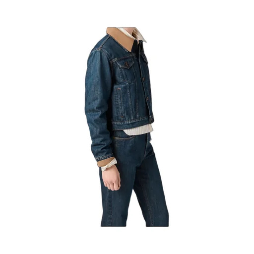 Miu Miu Button-Up Denim Jacket