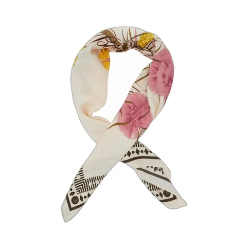 Blumarine Floral Print Scarf