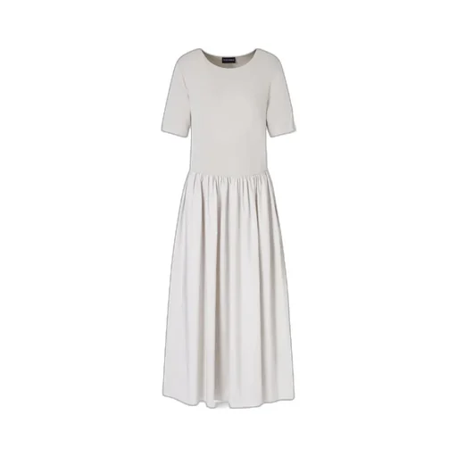 Short-Sleeve Midi Dress