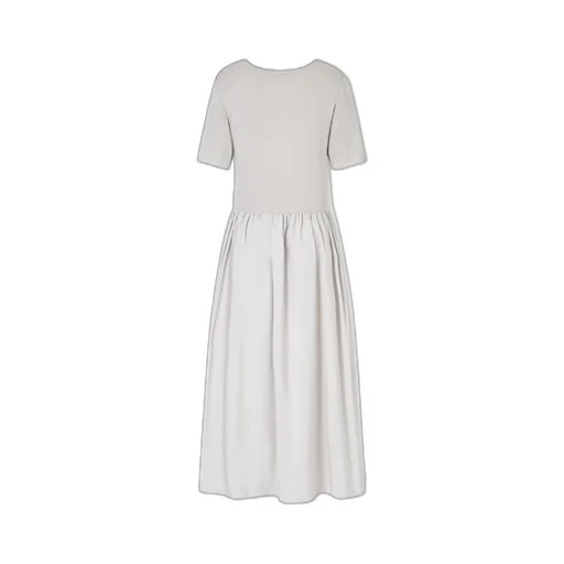 Short-Sleeve Midi Dress