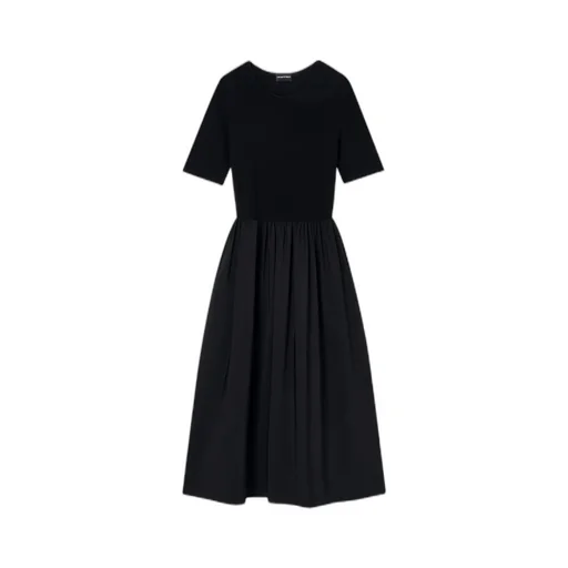 Short-Sleeved Maxi Dress