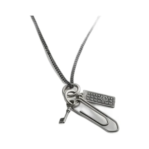 Mm6 Maison Margiela Paperclip Chain Necklace