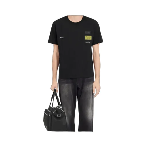 Mm6 Maison Margiela Label Patch T-Shirt
