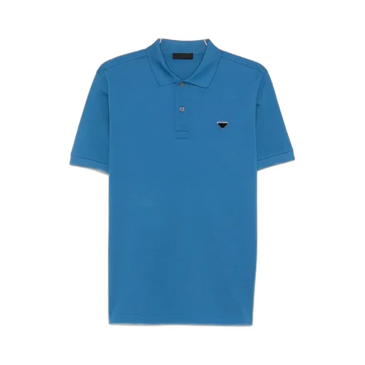 Triangle-Logo Polo Shirt