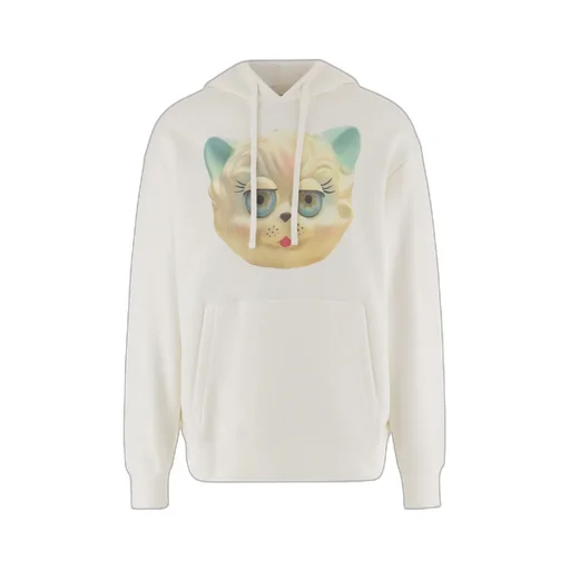 Valentino	Animal Printed Drawstring Hoodie