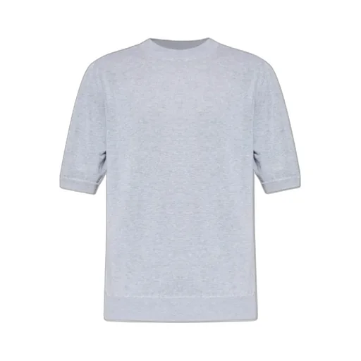 Eleventy Crewneck Fine-Knit Top