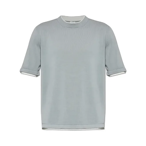 Eleventy Crewneck Short-Sleeved T-Shirt