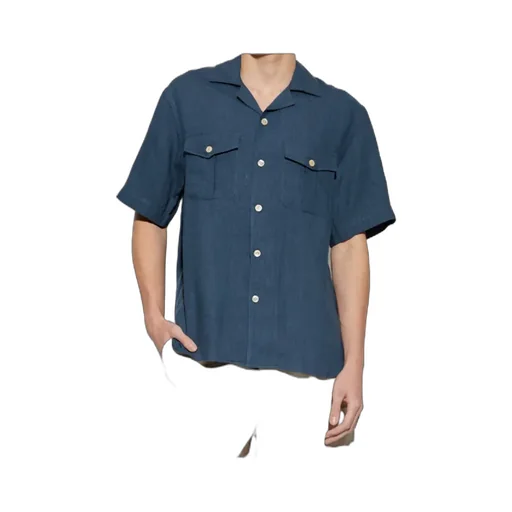 Eleventy Chest Pocket Short-Sleeved Shirt