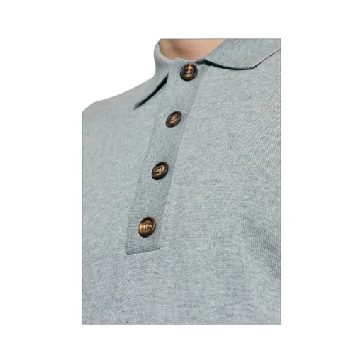 Eleventy Fine-Knit Short-Sleeved Polo Shirt