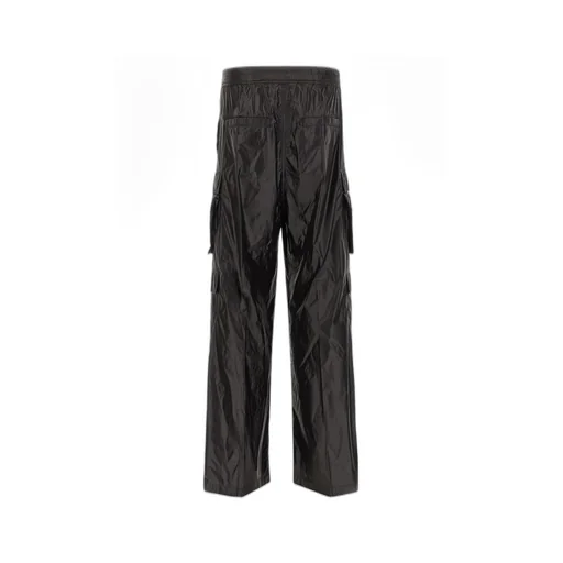 Rick Owens Cargobelas Drawstring Wide-Leg Trousers