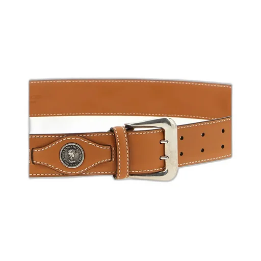 Ermanno Scervino Coin Detail Leather Belt