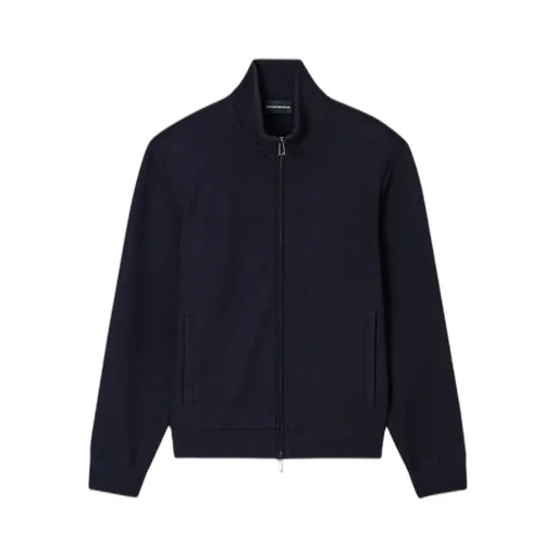 Long-Sleeved Zip-Up Sweatshirt