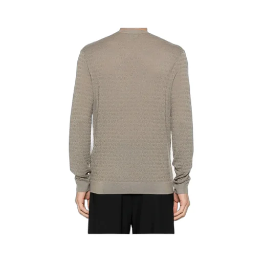 Textured Crew-Neck Sweater