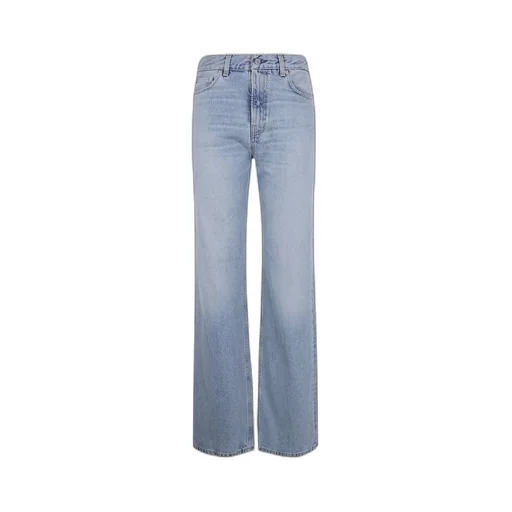 Haikure Korea High-Rise Wide-Leg Jeans