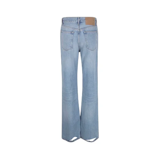 Haikure Korea High-Rise Wide-Leg Jeans