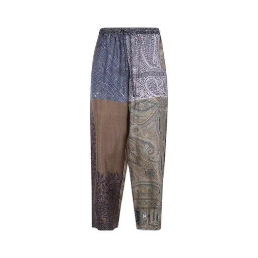 Patchwork Paisley Trousers