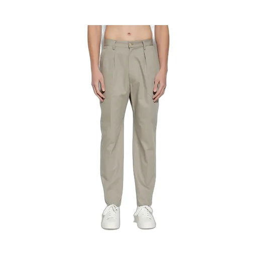 Eleventy Striped Straight-Leg Pants