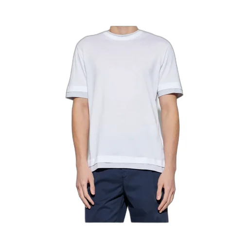 Eleventy Crewneck Short-Sleeved T-Shirt