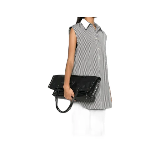 Medium-Sized Studded Handbag