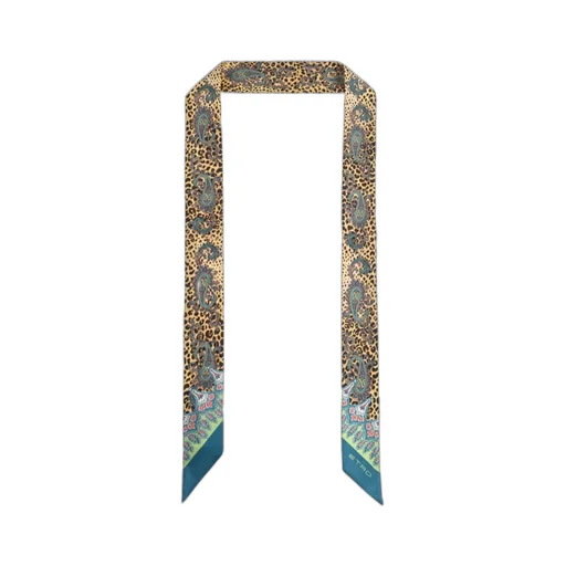 Patterned Silk Scarf